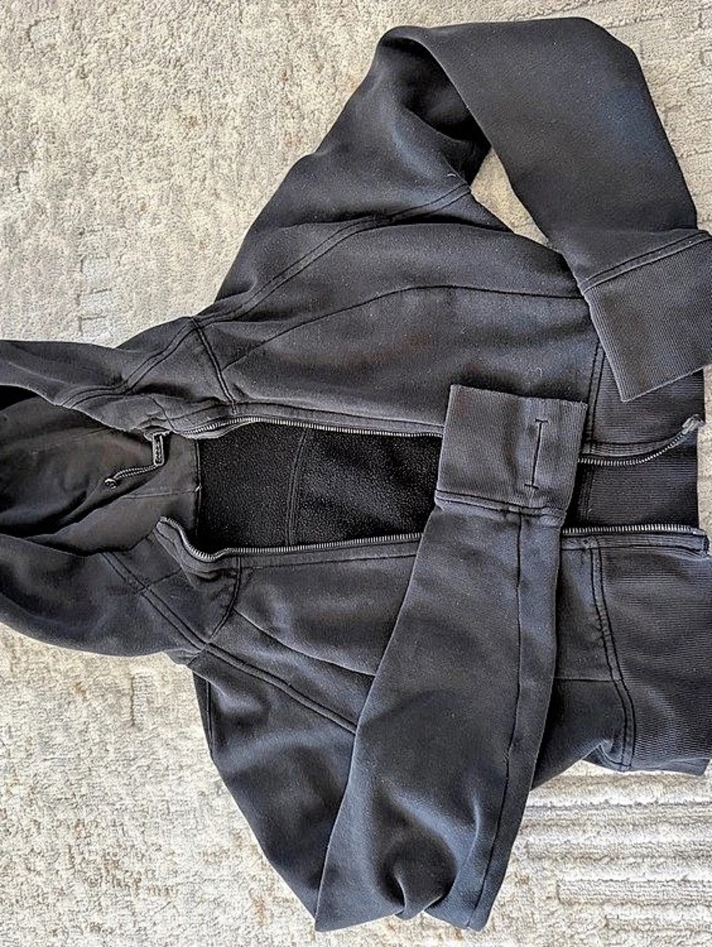Lululemon Scuba Oversized Full-Zip Hoodie Black